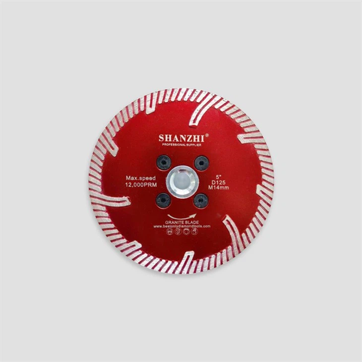 Granite Turbo Cutting blade with protective teeth